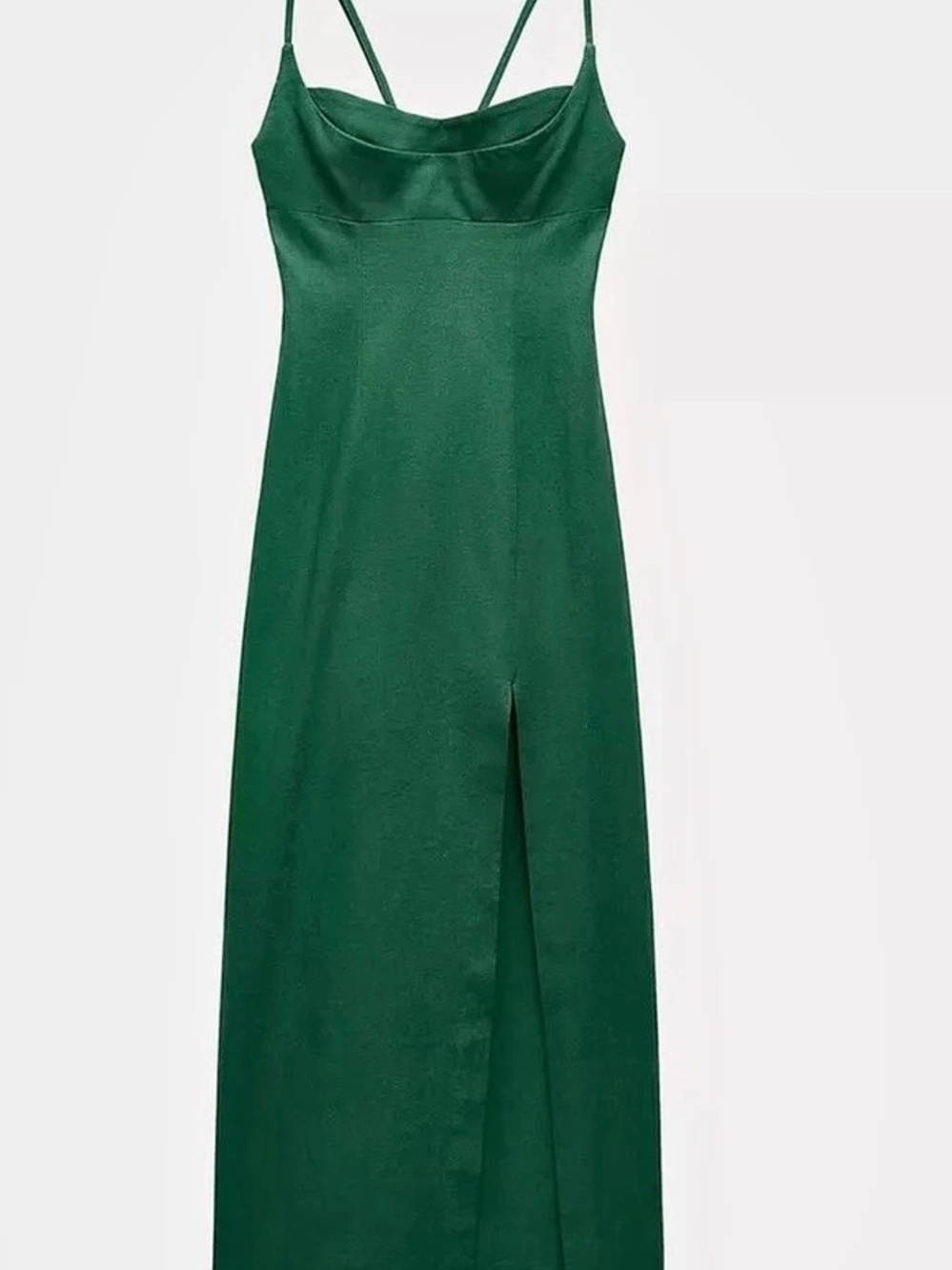 Zara Green Maxi Dress Size XS